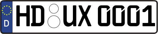 HD-UX0001