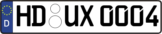 HD-UX0004