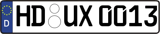 HD-UX0013