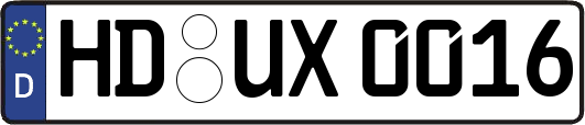 HD-UX0016