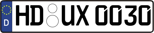 HD-UX0030
