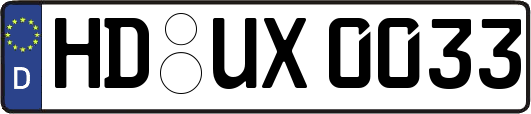 HD-UX0033