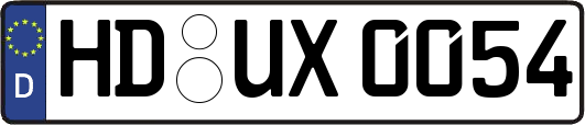 HD-UX0054