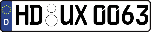 HD-UX0063