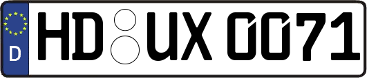 HD-UX0071