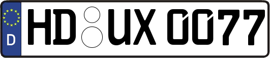 HD-UX0077