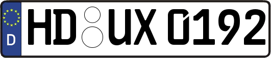 HD-UX0192