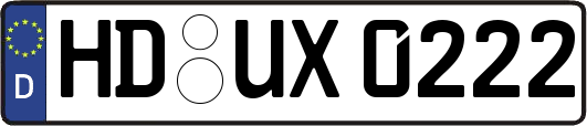 HD-UX0222