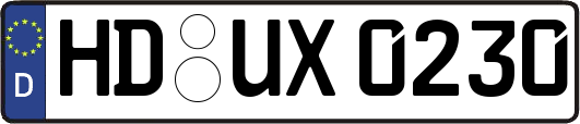 HD-UX0230