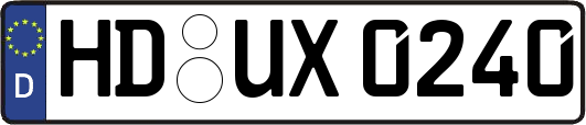 HD-UX0240