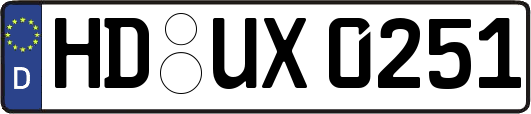HD-UX0251