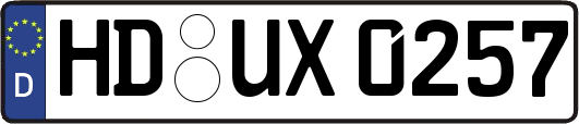 HD-UX0257