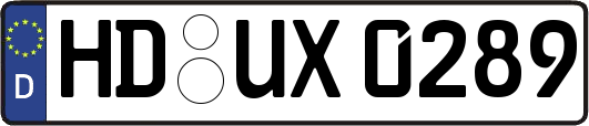 HD-UX0289