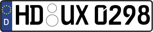 HD-UX0298