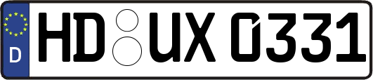 HD-UX0331