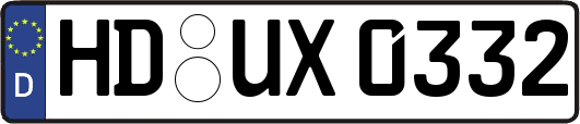 HD-UX0332