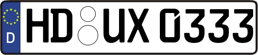 HD-UX0333