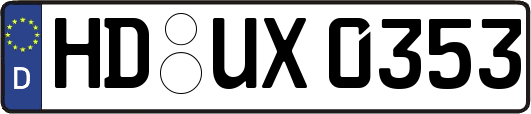 HD-UX0353
