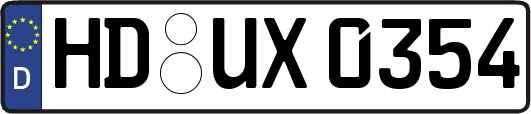 HD-UX0354