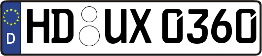 HD-UX0360
