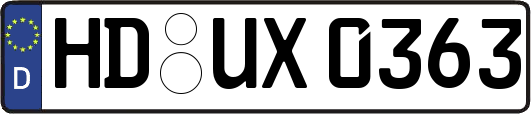 HD-UX0363