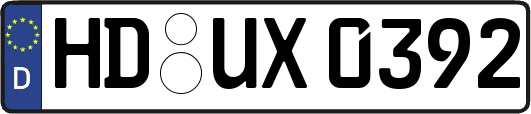 HD-UX0392