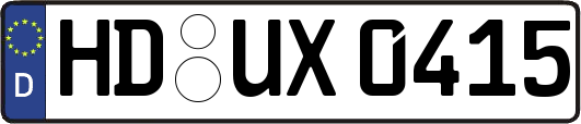 HD-UX0415