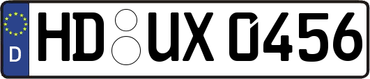 HD-UX0456
