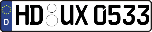 HD-UX0533