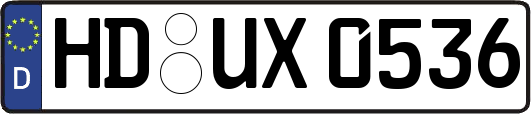 HD-UX0536