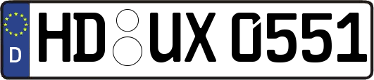 HD-UX0551