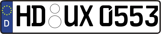 HD-UX0553