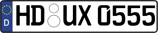 HD-UX0555