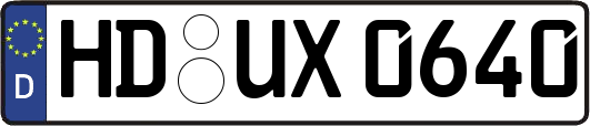 HD-UX0640