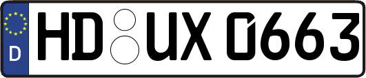 HD-UX0663