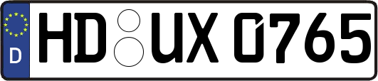 HD-UX0765