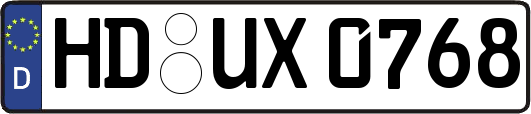 HD-UX0768
