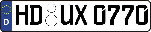 HD-UX0770