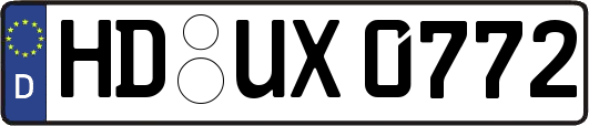 HD-UX0772