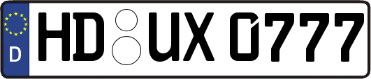 HD-UX0777