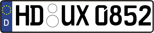 HD-UX0852