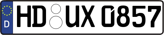 HD-UX0857