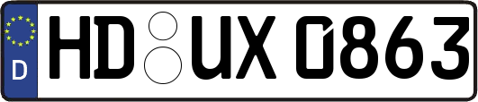 HD-UX0863