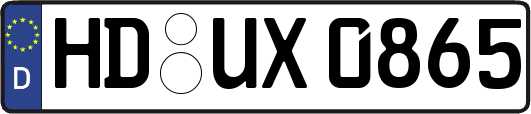 HD-UX0865
