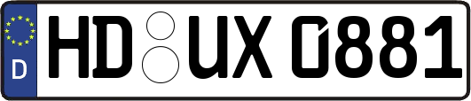 HD-UX0881