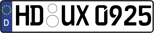 HD-UX0925