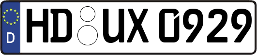 HD-UX0929