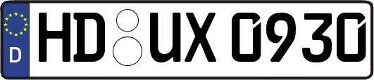HD-UX0930