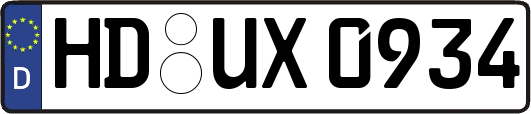 HD-UX0934