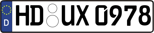 HD-UX0978